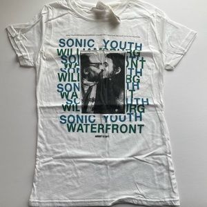 Sonic Youth- Williamsburg Waterfront Shirt Women’s Large New with Tags
